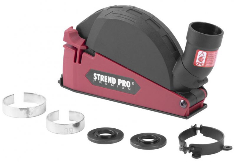 STREND PRO Odsávací kryt na úhlovou brusku 115-125mm, na řezání a frézování 0.7 Kg NÁŘADÍ Sklad2 TR113119