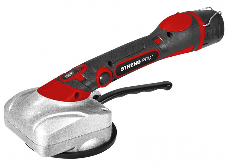 STREND PRO Aku vibrační přísavka na obklady a dlažby 120mm 30kg 2.4 Kg NÁŘADÍ Sklad2 TR2172543