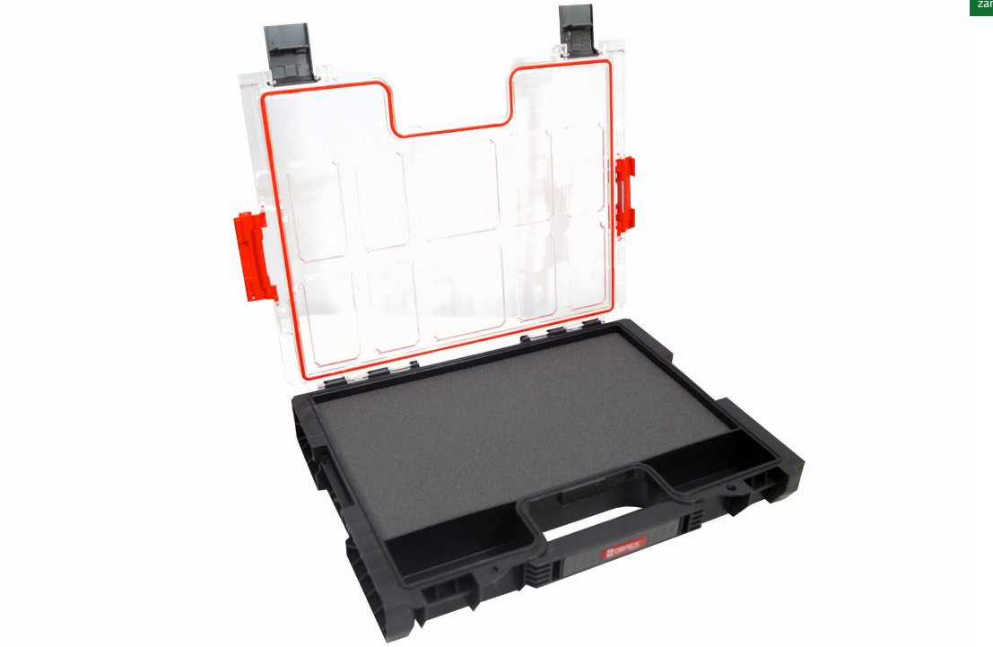 Kufr organizér Box QBRICK® System PRO Organizer 200 MFI pěnová vložka 1.6 Kg NÁŘADÍ Sklad2 TR239865