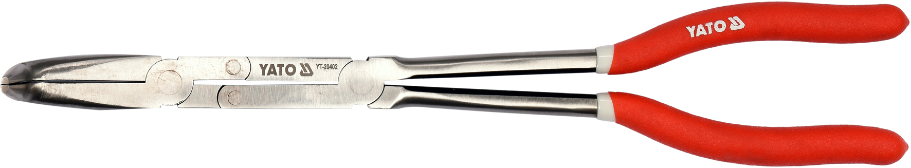 Kleště YATO prodloužené 330mm, půlkulaté zahnuté 90° 0.434 Kg NÁŘADÍ Sklad2 YT-20402