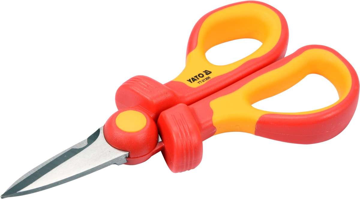 YATO Elektrikářské nůžky 160mm izolované VDE 0.2 Kg NÁŘADÍ Sklad2 YT-21200
