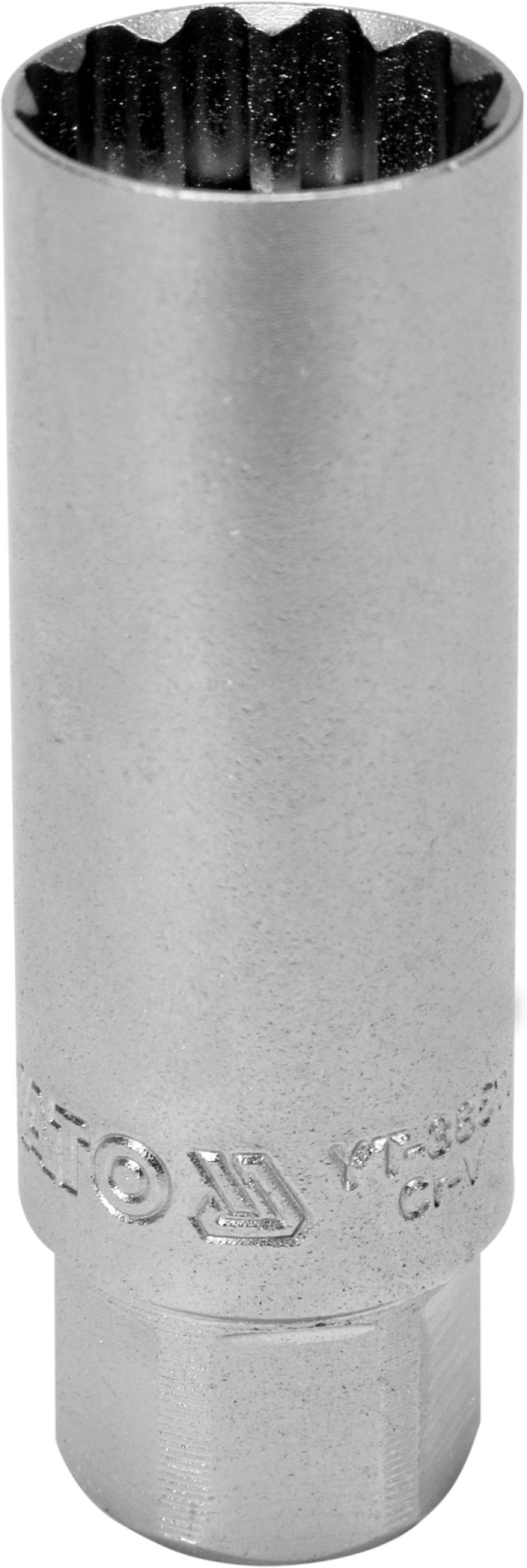 Gola ořech dvanáctihran, klíč na svíčky 16mm 3/8", magnetiký 0.07 Kg NÁŘADÍ Sklad2 YT-38511