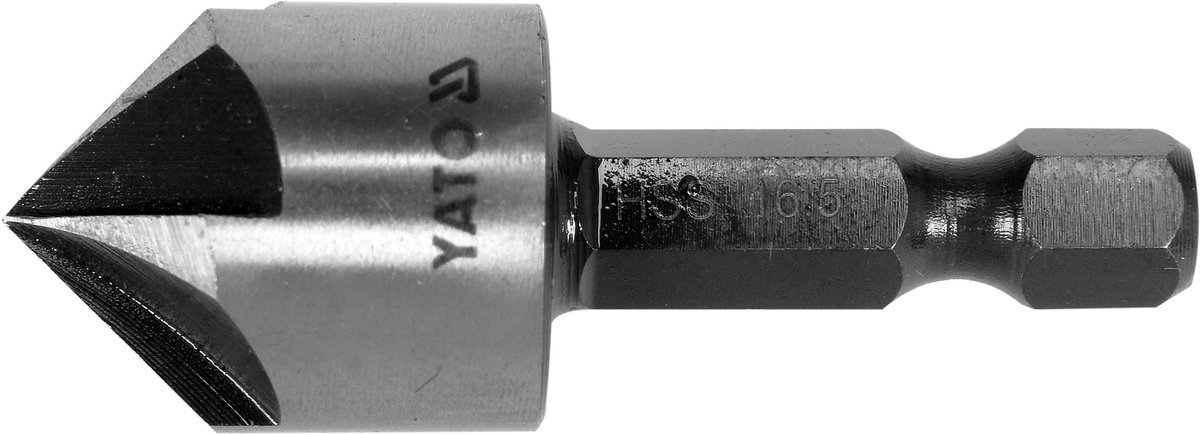 YATO Záhlubník do kovu 16,5mm HSS 0.038 Kg NÁŘADÍ Sklad2 YT-44725 3