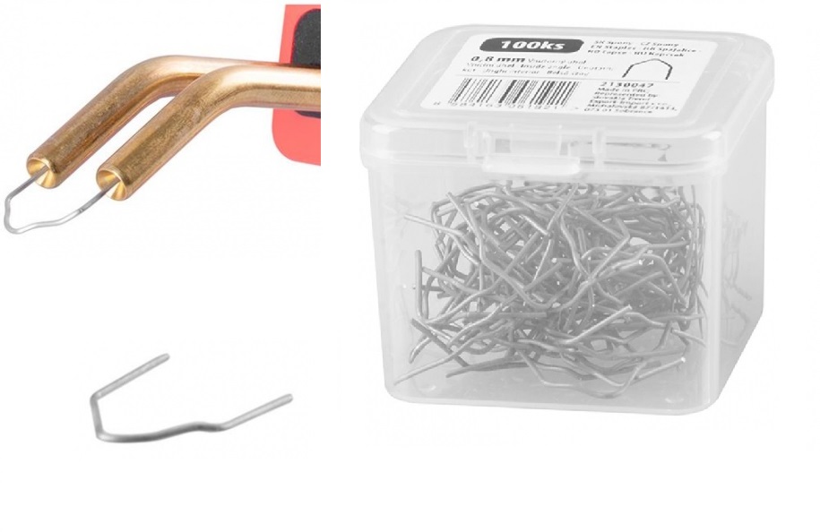 STREND PRO spona - vnitřní úhel 0,8mm - pro svářečku plastů, 100 ks 0.03 Kg NÁŘADÍ Sklad2 TR2130047
