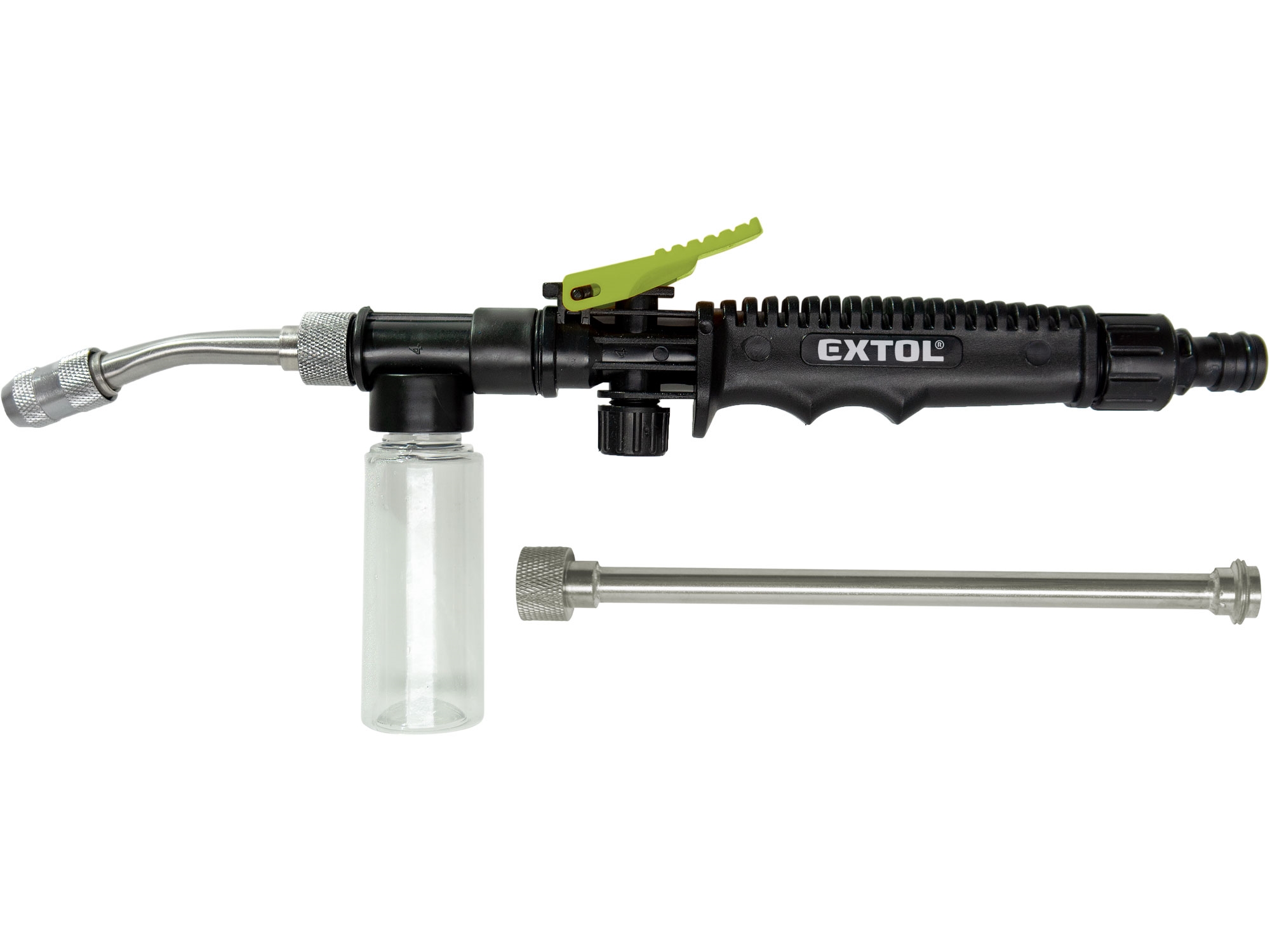 EXTOL CRAFT Rozprašovač tlakový nástavec na hadici, postřikovač s nádobkou, 31-50cm 0.217 Kg NÁŘADÍ Sklad2 MA974100