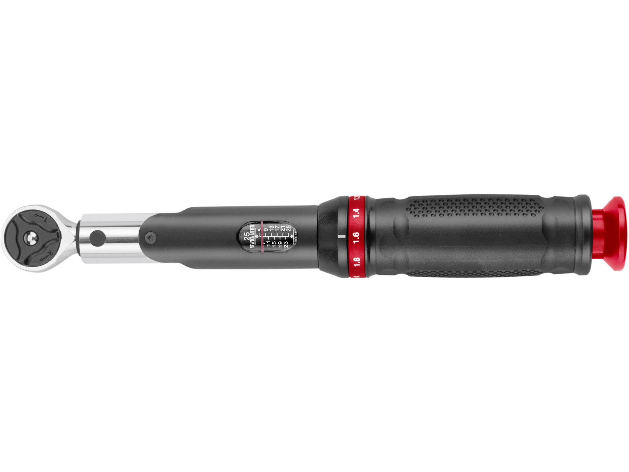 FORTUM Klíč momentový se stupnicí, 72 zubů, 1/4", 5-25Nm, CrV 1.038 Kg NÁŘADÍ Sklad2 MA4700214