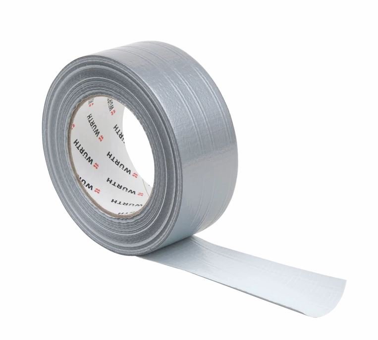 WÜRTH Páska lepící univerzální stříbrná 50mm x50m, DUCT TAPE SILVER 0.36 Kg NÁŘADÍ Sklad2 0874100200 13