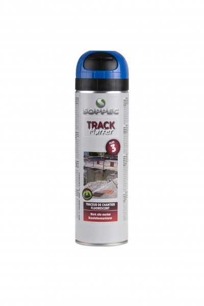 SOPPEC sprej fluorescenční TrackMarker 3M modrý 500ml, značkovací 0.4385 Kg NÁŘADÍ Sklad2 13249