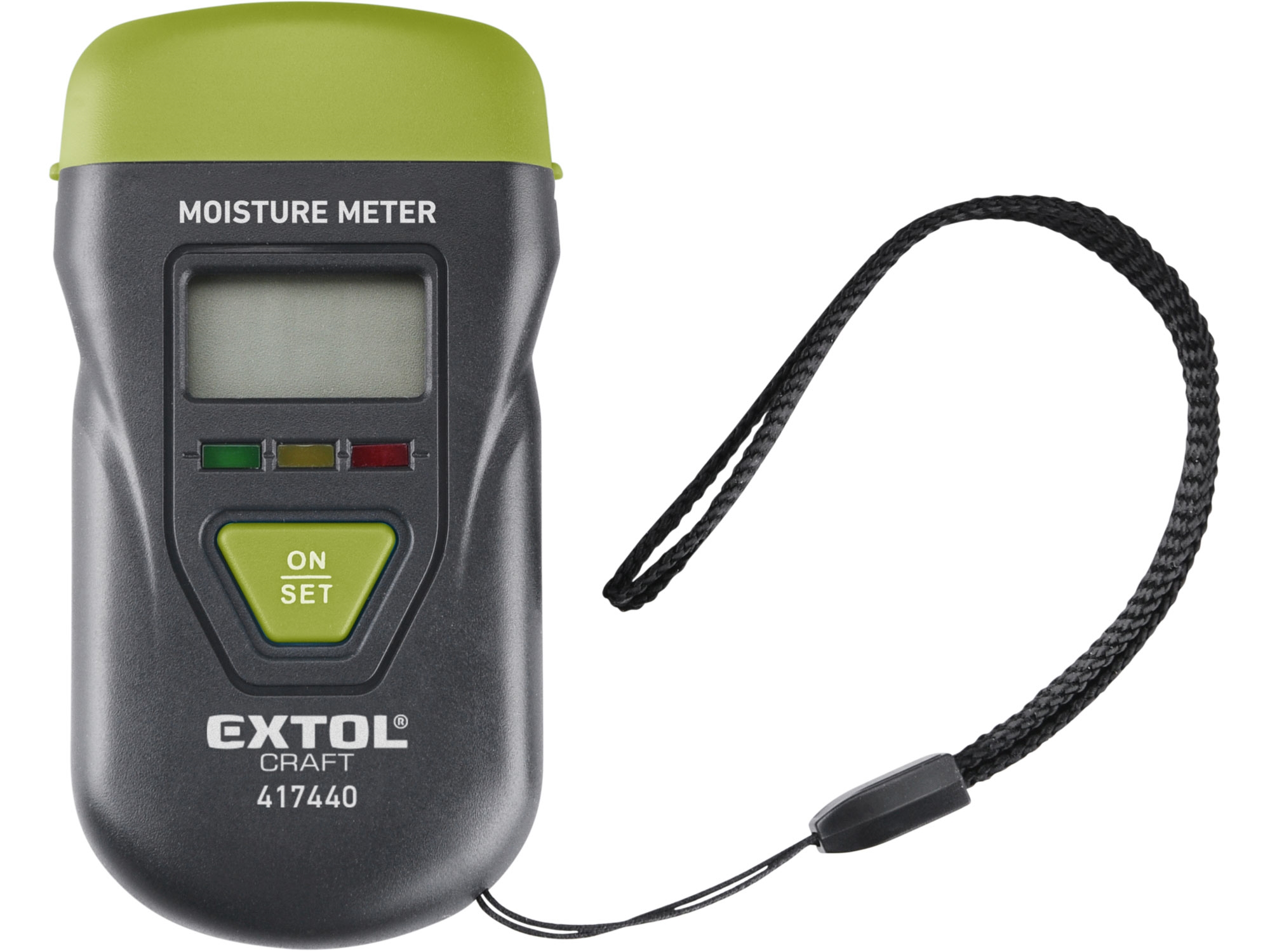 EXTOL CRAFT vlhkoměr pro měření vlhkosti dřeva, omítky a podobných materiálů 417440 0.075 Kg NÁŘADÍ Sklad2 MA417440