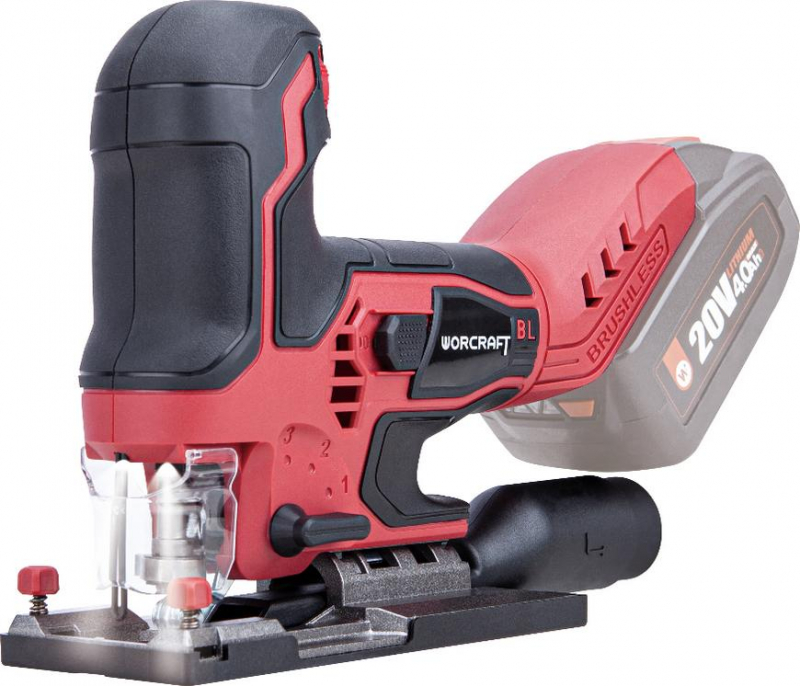 WORCRAFT CJS-S20LiB Aku přímočará pila 20V, bezuhlíková, bez baterie a nabíječky 2.06 Kg NÁŘADÍ Sklad2 TR114785
