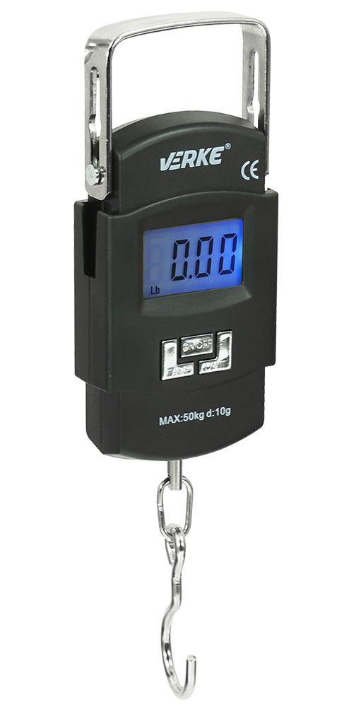 VERKE Digitální závěsná váha s hákem 50kg 0.1 Kg NÁŘADÍ Sklad2 V06120