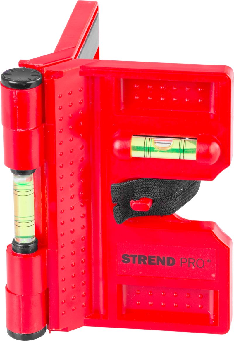 STREND PRO Vodováha na trubky a tyče, rohová s magnetem 0.17 Kg NÁŘADÍ Sklad2 TR2161395