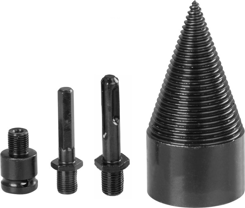 Štípací trn - kužel na dřevo 50mm s uchycením SDS+, HEX, 1/2" čtyřhran pro utahovák 0.9 Kg NÁŘADÍ Sklad2 TR226746