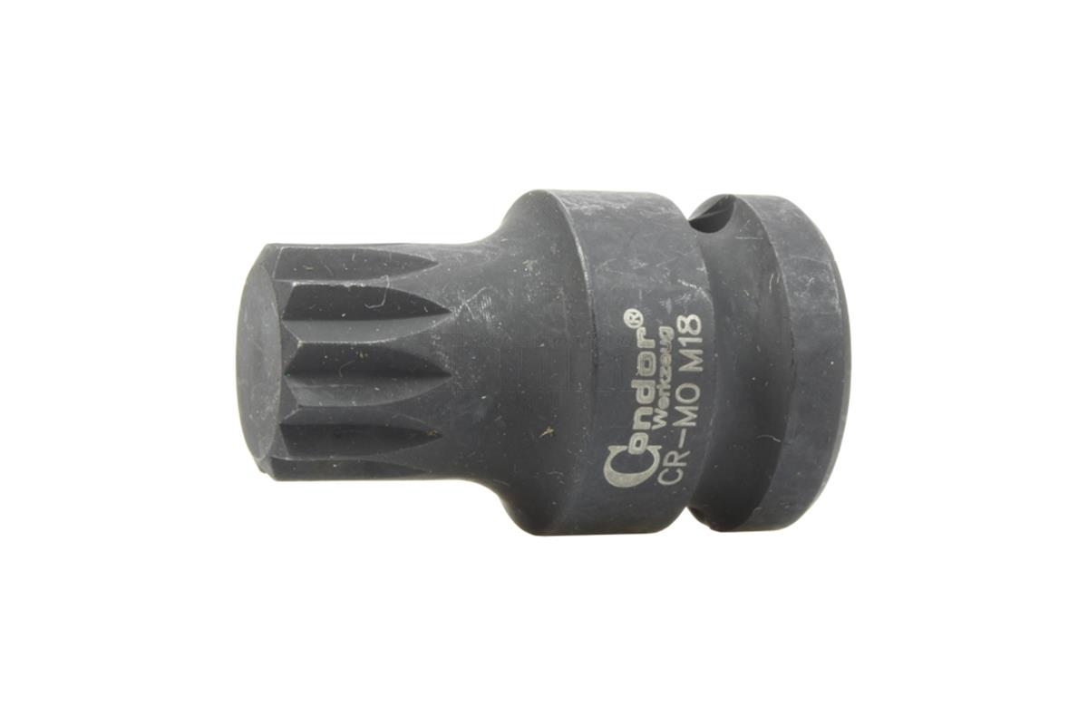 Gola ořech XZN M14 kovaný 1/2" délka 40mm 0.13 Kg NÁŘADÍ Sklad2 100-06298