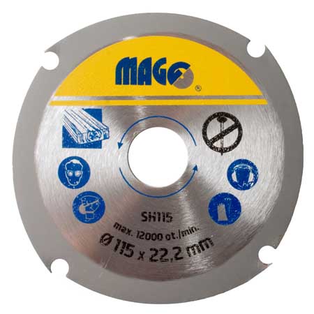 Pilový kotouč na dřevo115 mm SH115 0.226 Kg NÁŘADÍ Sklad2 SH115