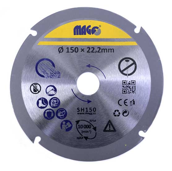 Pilový kotouč na dřevo 150mm SH150 0.23 Kg NÁŘADÍ Sklad2 SH150 1