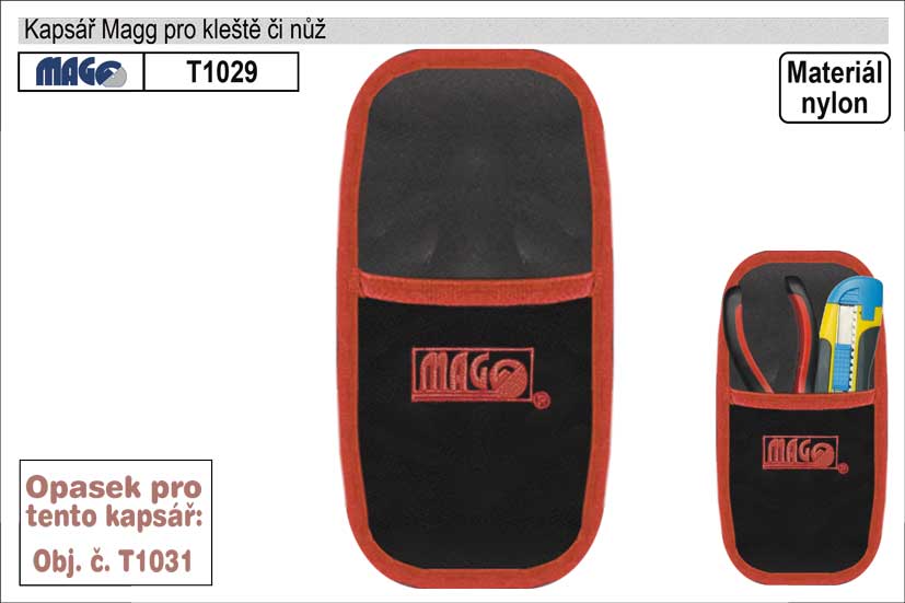 Kapsář MAGG na kleště či nůž 0.07 Kg NÁŘADÍ Sklad2 T1029