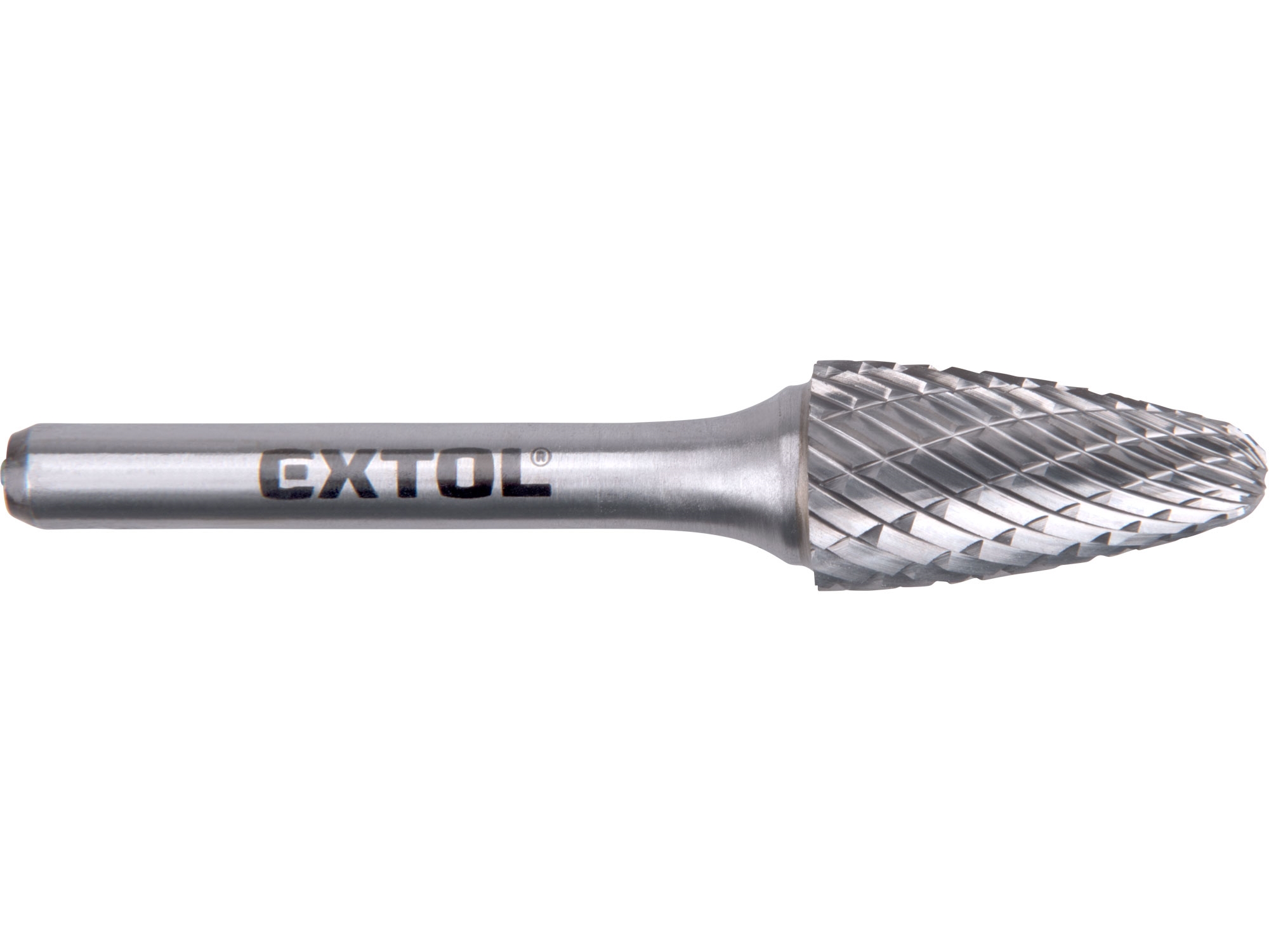 Stopková fréza do kovu, kulatý oblouk, pr.12x25mm/stopka 6mm,sek střední(double-cut) 0.049 Kg NÁŘADÍ Sklad2 MA8703755