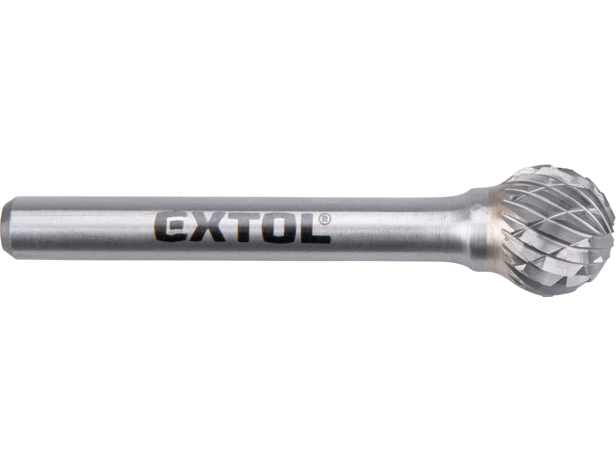 Stopková fréza do kovu, kulová, pr.12mm/stopka 6mm,sek střední(double-cut) 8703735 0.034 Kg NÁŘADÍ Sklad2 MA8703735