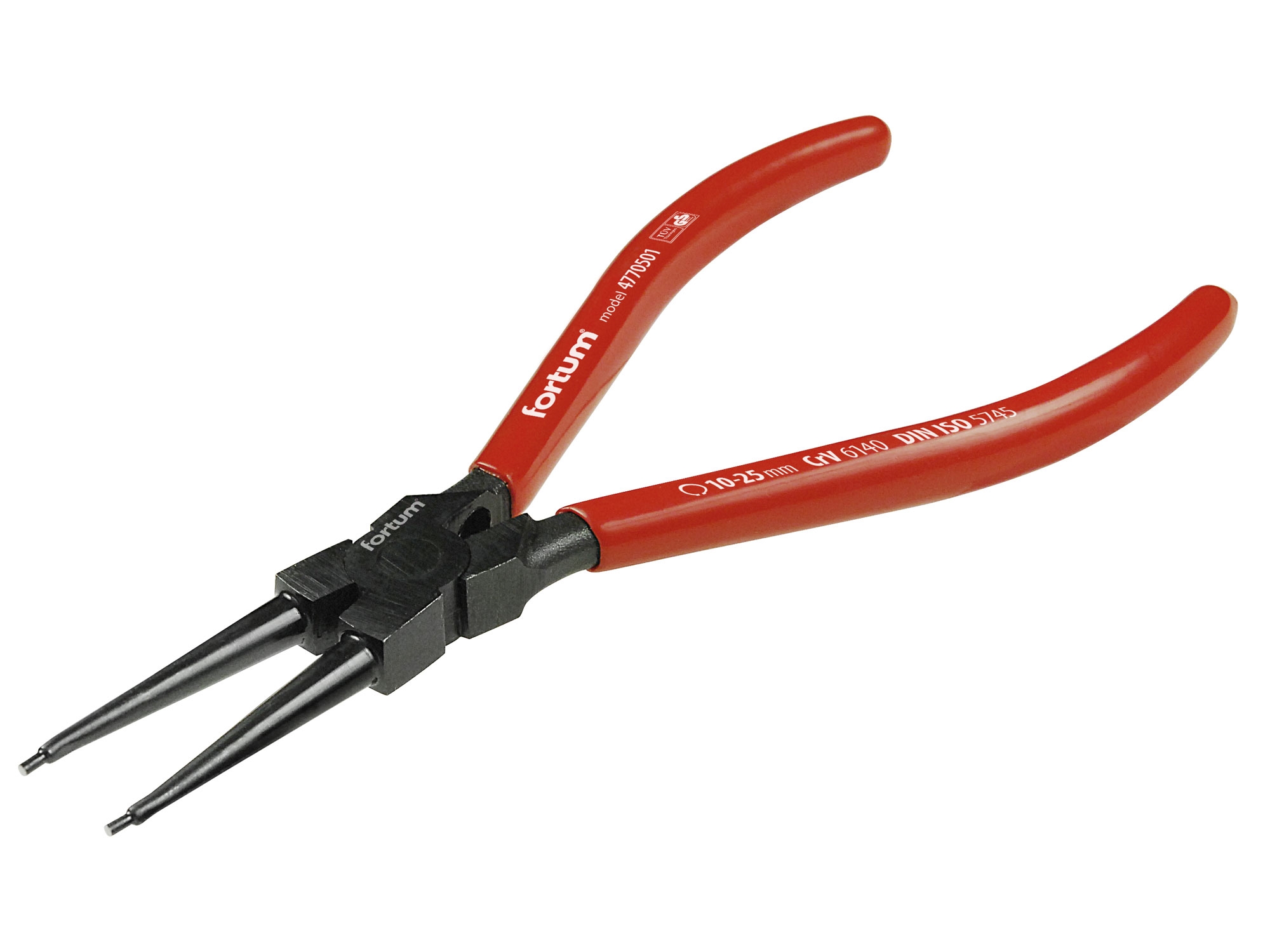 Kleště seeger pro pojistné kroužky  přímé vnitřní, délka 140mm Fortum 0.117 Kg NÁŘADÍ Sklad2 MA4770501