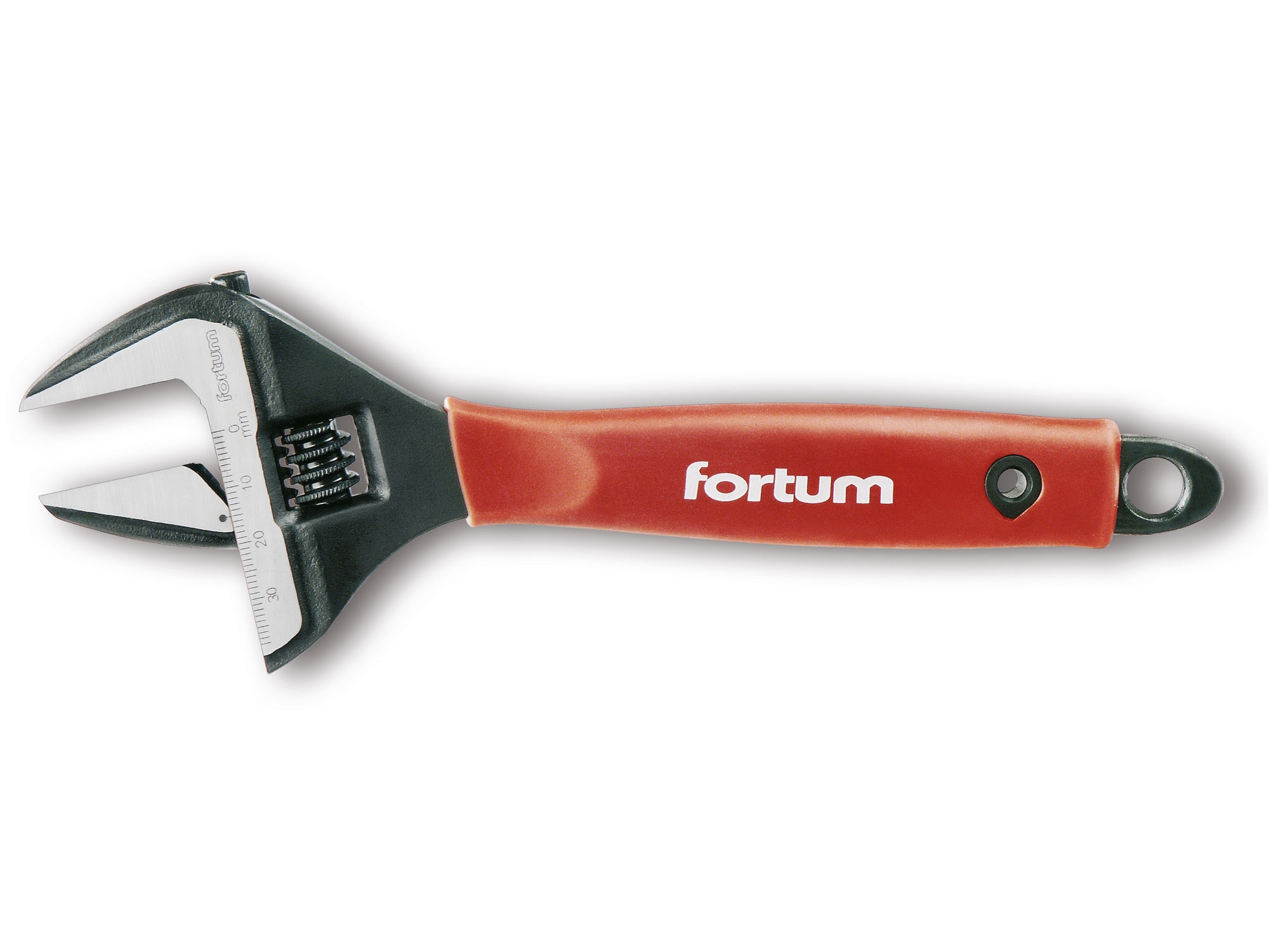 klíč nastavitelný instalatérský, 210 mm/8“, 0-38mm, M2-M24, 61CrV5, FORTUM 0.315 Kg NÁŘADÍ Sklad2 MA4775008