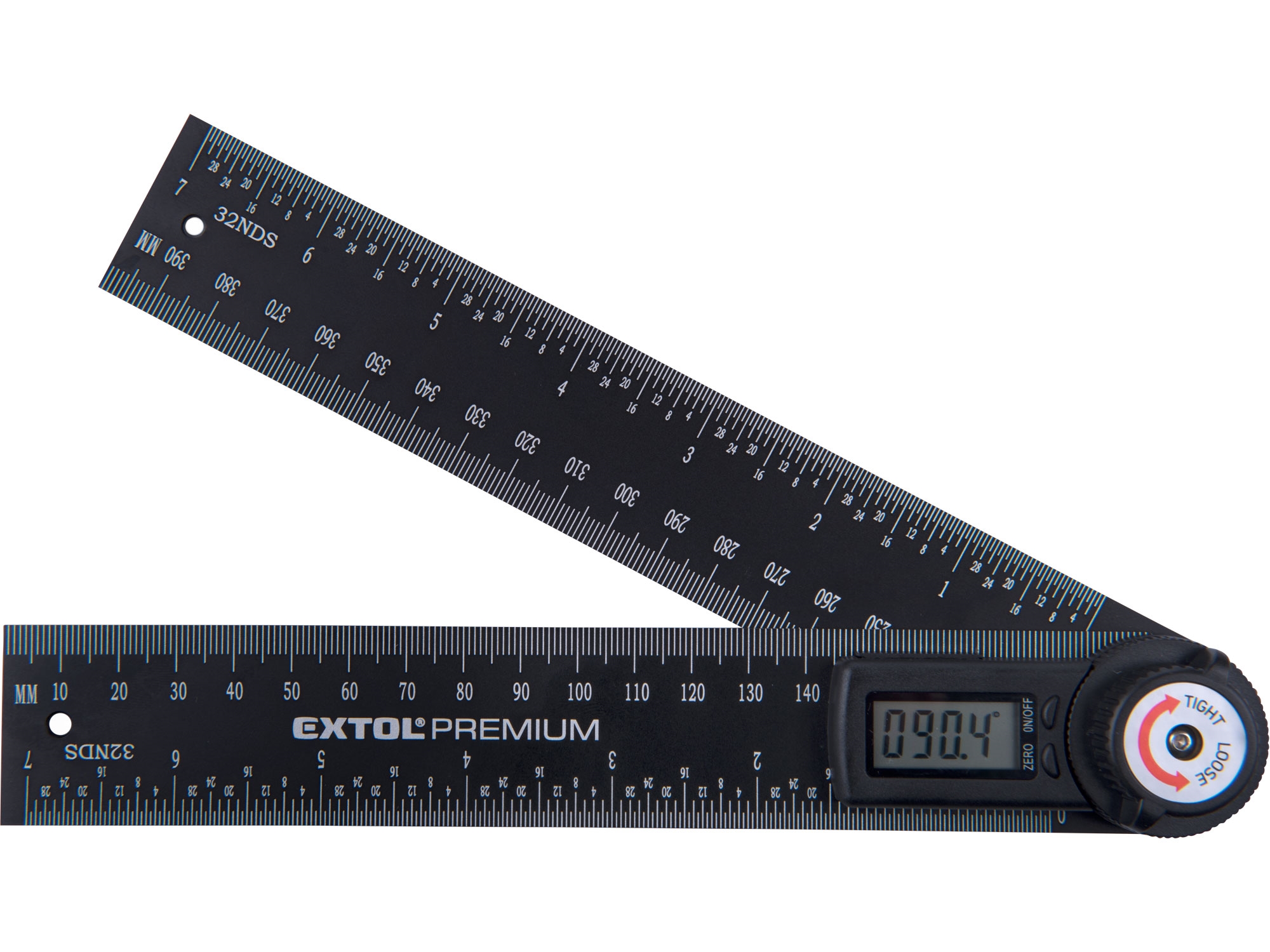 Úhloměr digitální Extol Premium 200mm 0.166 Kg NÁŘADÍ Sklad2 MA8823510