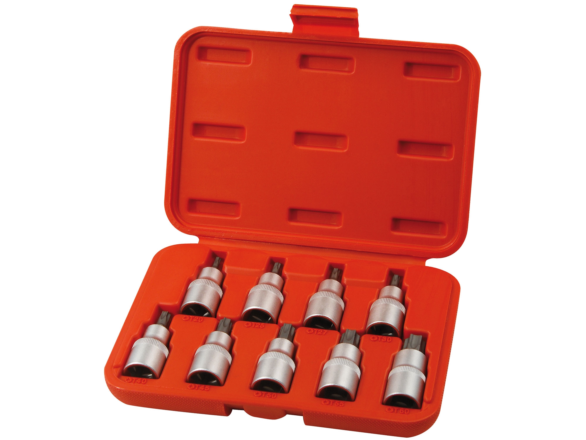 Nástrčné hlavice torx sada 9 kusů T20-T60 0.99 Kg NÁŘADÍ Sklad2 MA8818124
