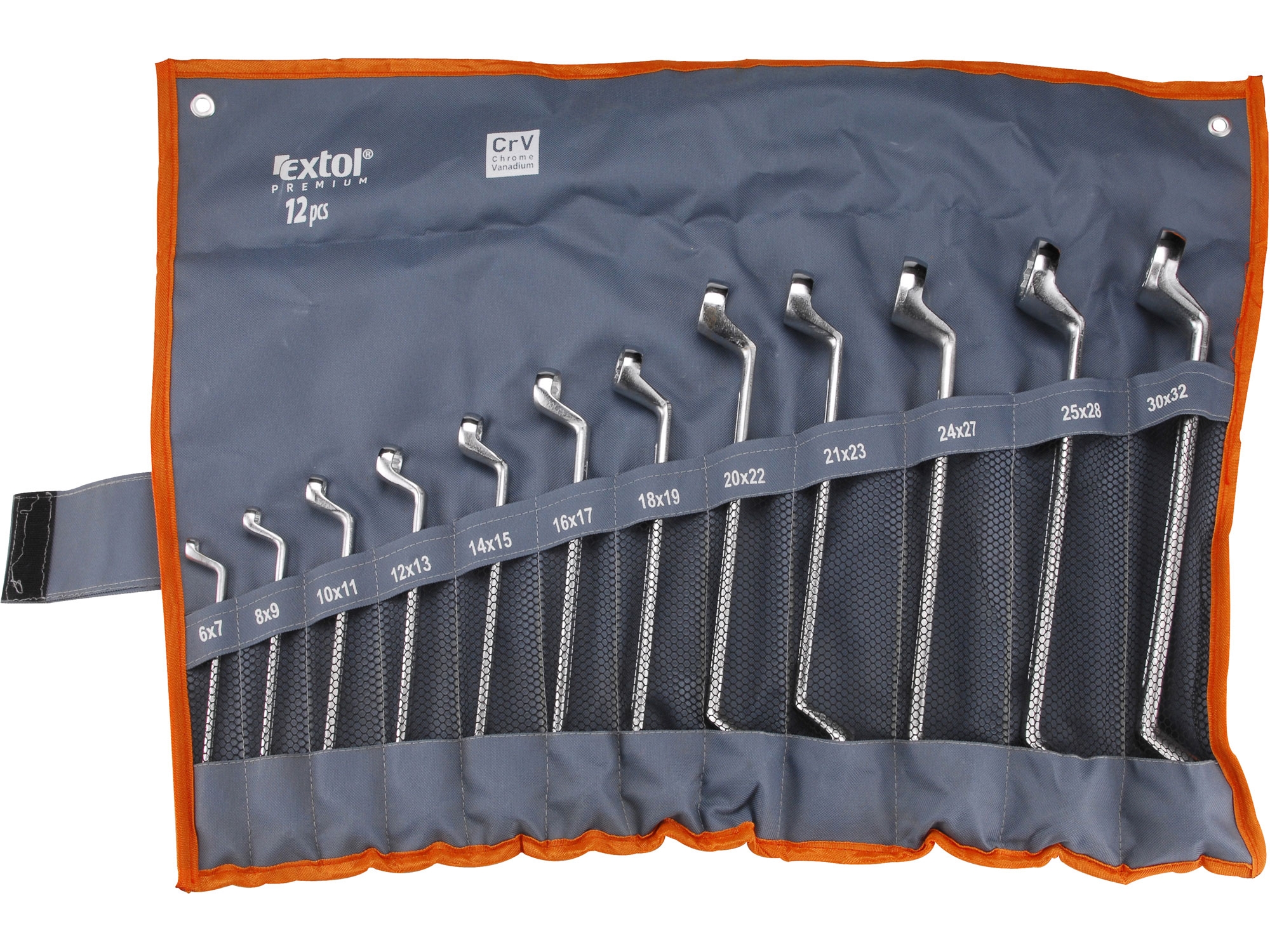 Klíče očkové sada 12 kusů 6-32mm CrV 3.5 Kg NÁŘADÍ Sklad2 MA6233