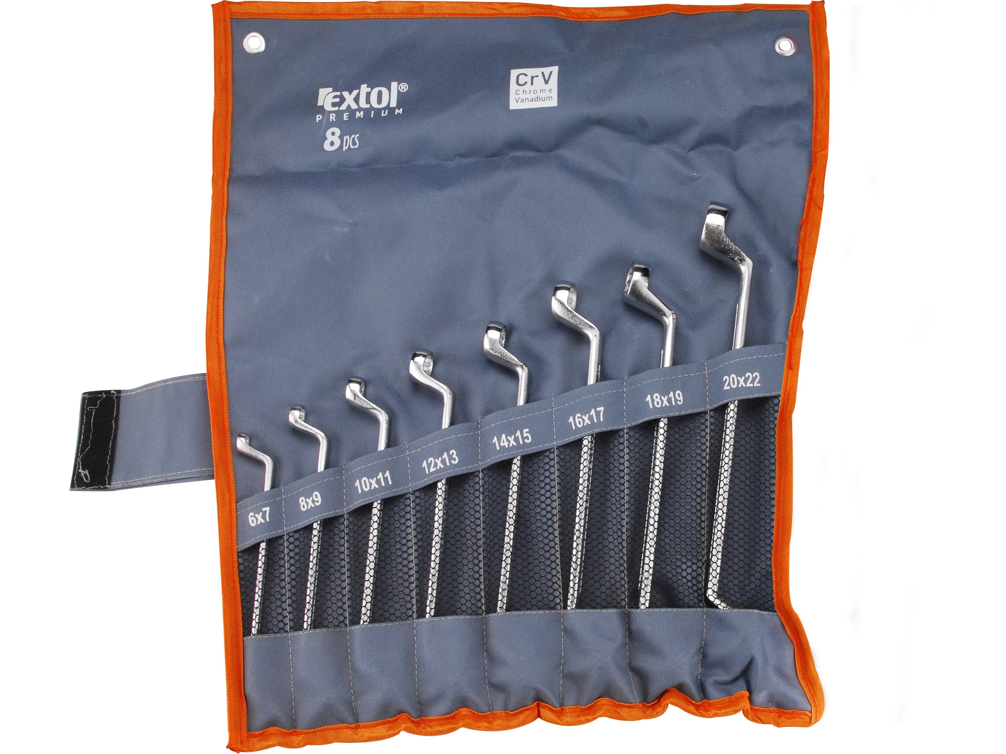 Klíče očkové sada  8 kusů 6-22mm CrV 1.525 Kg NÁŘADÍ Sklad2 MA6219
