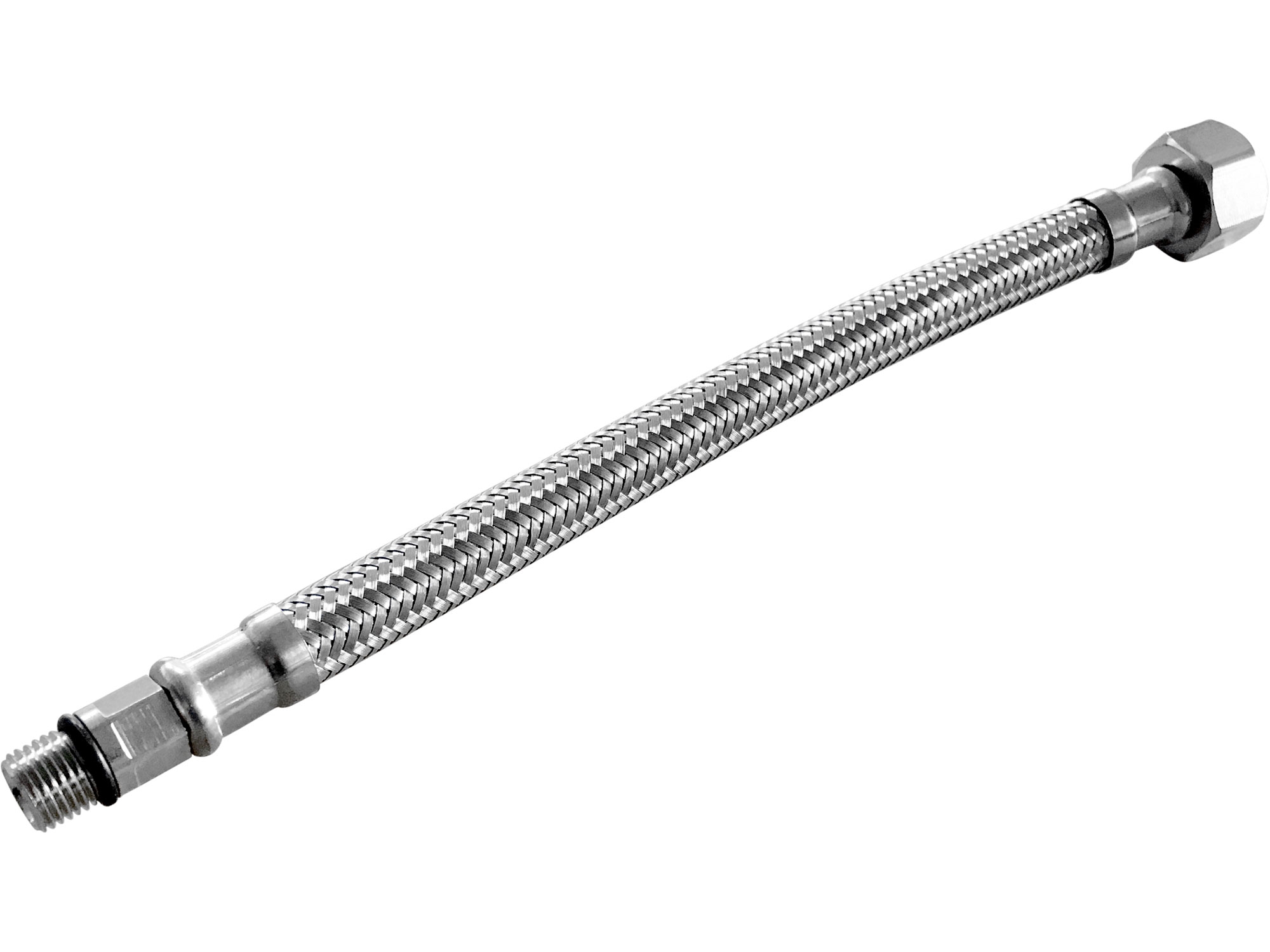 hadice tlaková pro teleskopické baterie, M10 x M15, 150mm, BALLETTO 0.302 Kg NÁŘADÍ Sklad2 MA81019A