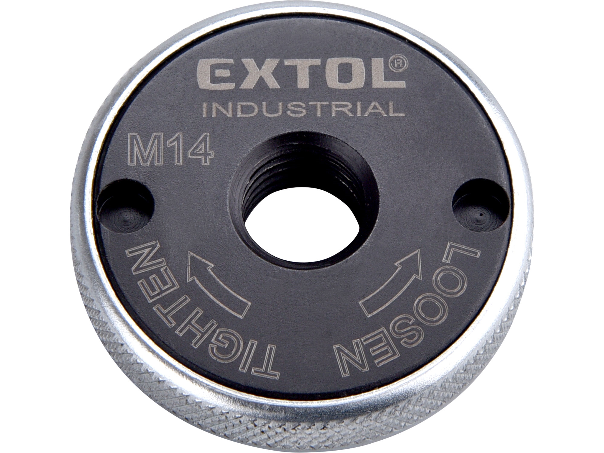 EXTOL INDUSTRIAL Rychloupínací matice na úhlovou brusku 115 – 230mm 8798050 FIXTEC matice 0.145 Kg NÁŘADÍ Sklad2 MA8798050