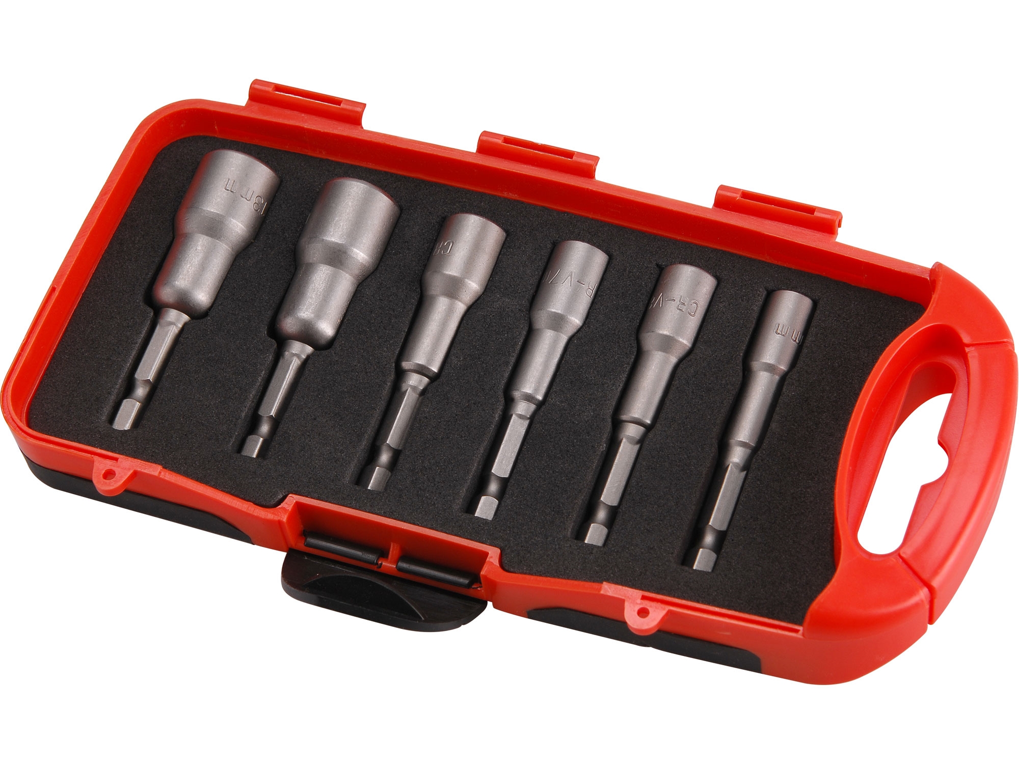 Klíče nástrčné, šestihranné, do vrtačky, sada 6 kusů, Extol Premium 0.362 Kg NÁŘADÍ Sklad2 MA8819630