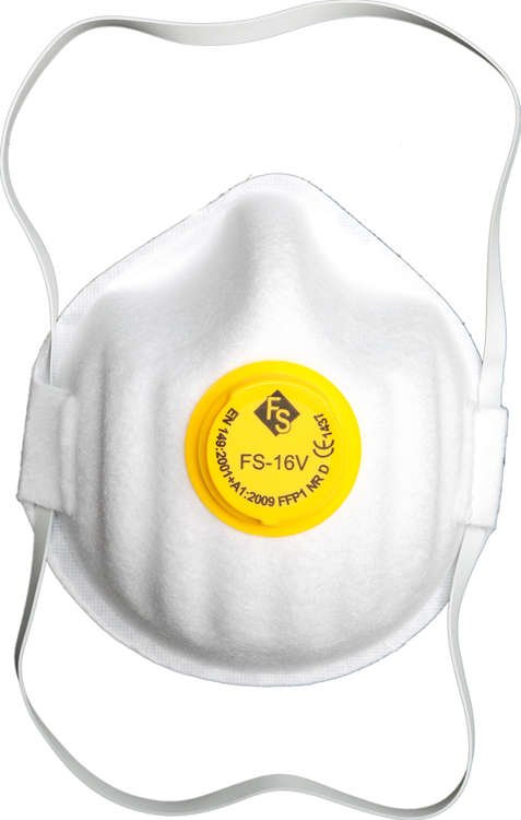 Respirátory kulaté se zpětným ventilem, sada 3 kusy 0.07 Kg NÁŘADÍ Sklad2 YT-7486