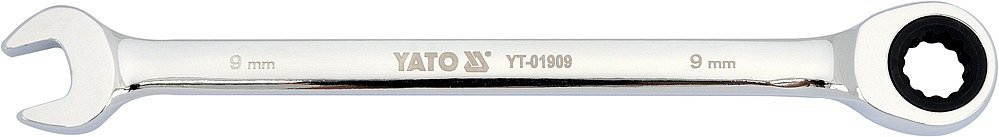 YATO Ráčnový klíč očkoplochý 9mm 0.075 Kg NÁŘADÍ Sklad2 YT-01909