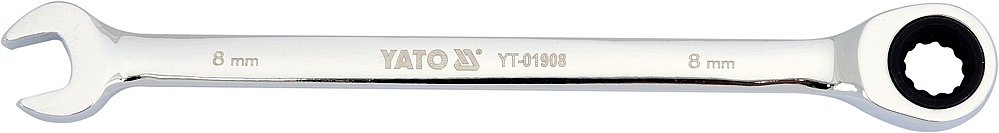 YATO Ráčnový klíč očkoplochý 8mm 0.065 Kg NÁŘADÍ Sklad2 YT-01908 3