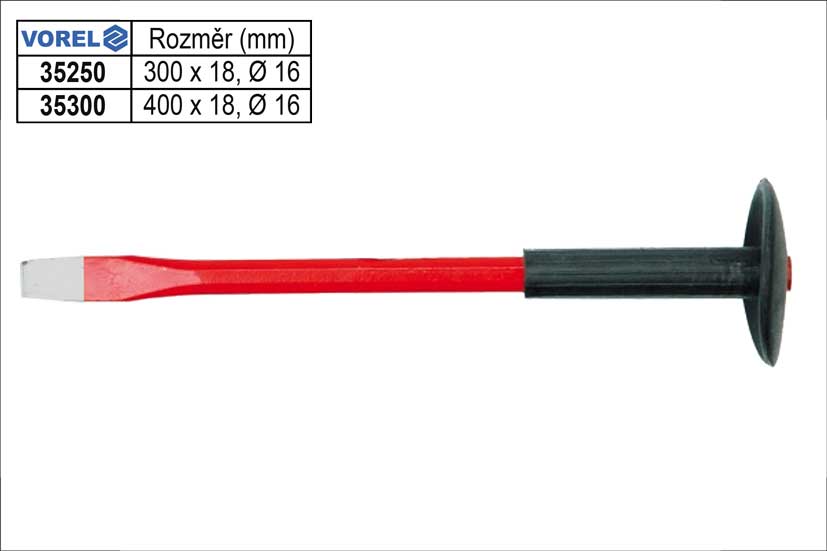 Sekáč plochý s chráničem 250x18mm 0.317 Kg NÁŘADÍ Sklad2 TO-35250