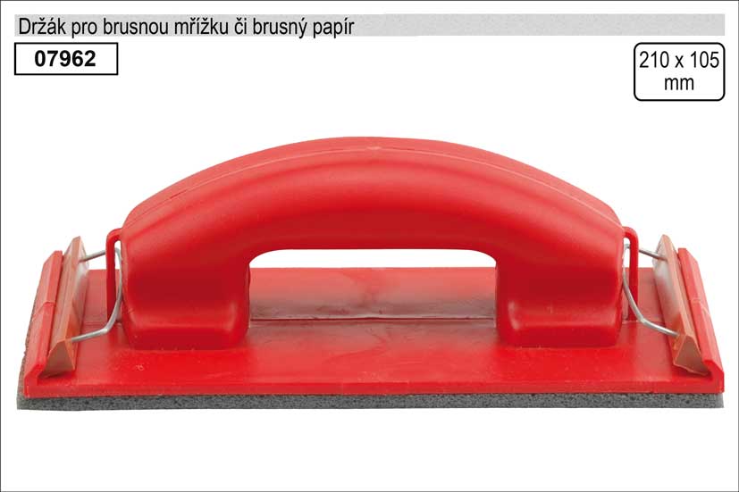 Držák pro brusnou mřížku či brusný papír rozměr 105x210mm 0.183 Kg NÁŘADÍ Sklad2 TO-07962 1