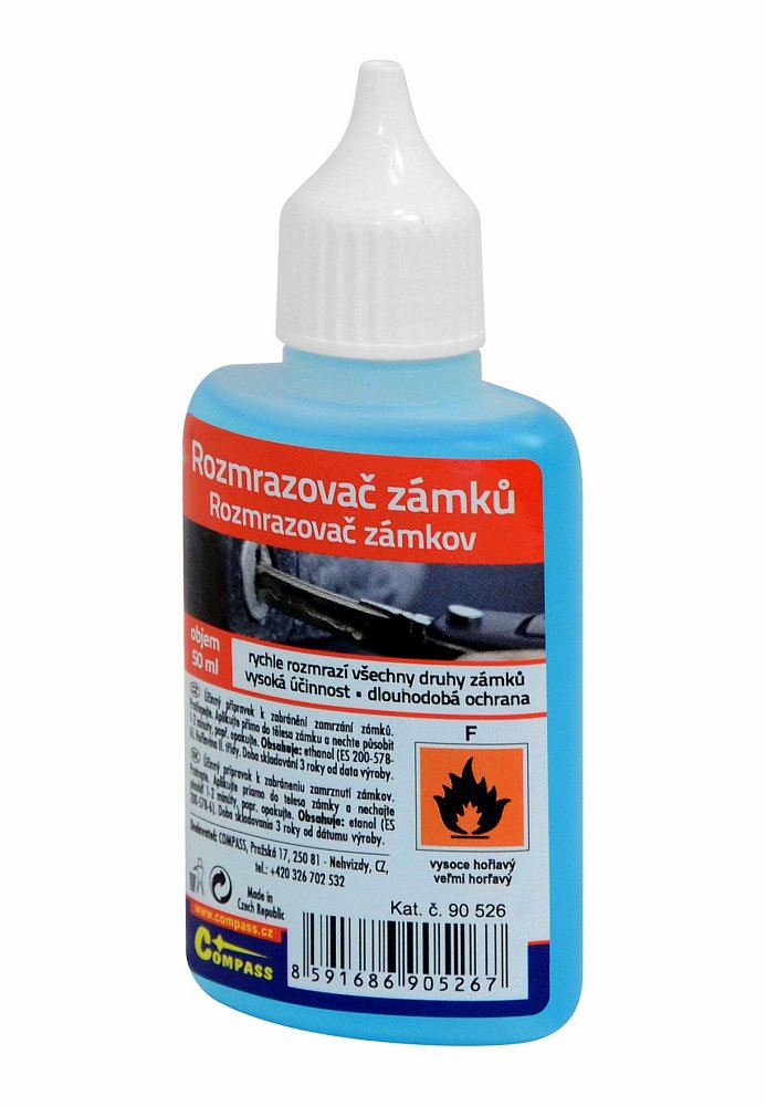 Rozmrazovač zámků 50ml 0.05 Kg NÁŘADÍ Sklad2 AT-90526