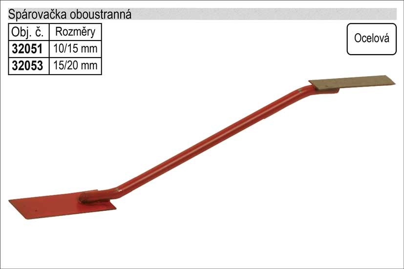 Spárovačka oboustranná 15/20mm 0.0615 Kg NÁŘADÍ Sklad2 32053 12