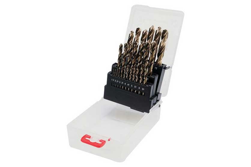 YATO Sada vrtáků na kov HSS-COBALT 1-13mm 25 kusů 1.1 Kg NÁŘADÍ Sklad2 YT-41605