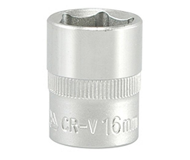 Gola ořech šestihran  3/8"  16mm 0.036 Kg NÁŘADÍ Sklad2 YT-3811