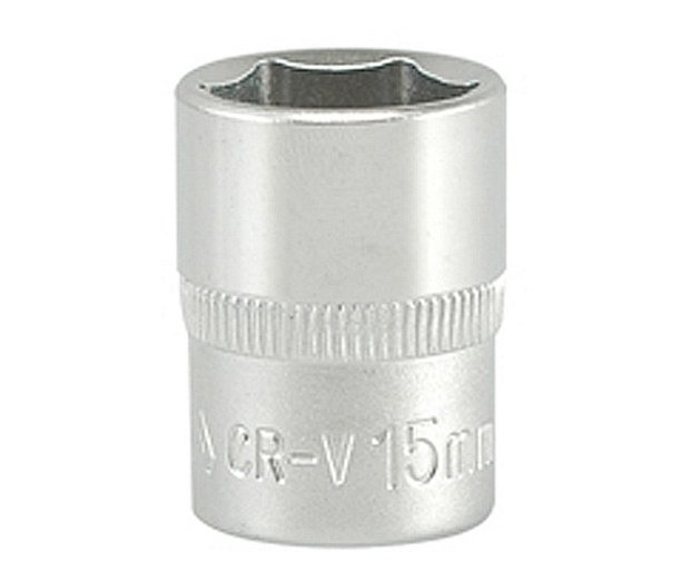 Gola ořech šestihran  3/8"  15mm 0.042 Kg NÁŘADÍ Sklad2 YT-3810