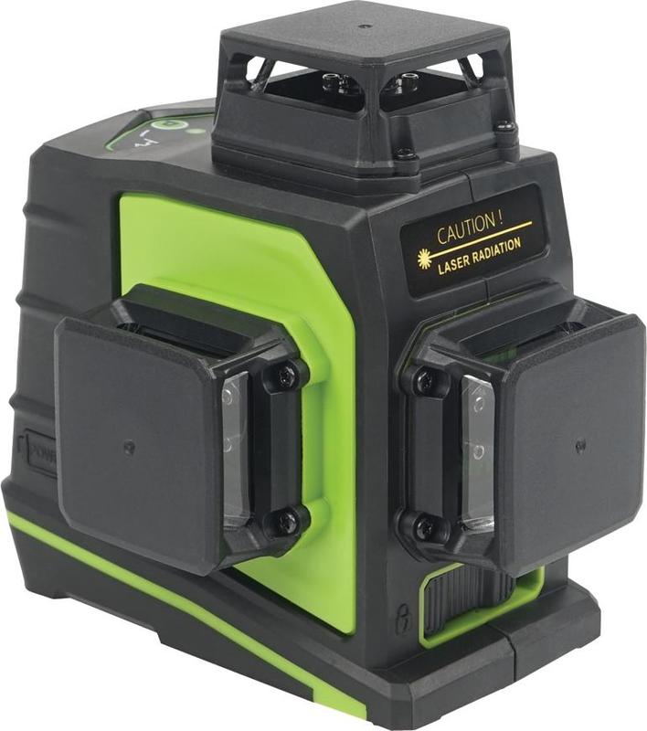 Křížový laser 3D 360° zelený paprsek, samonivelační STREND PRO INDUSTRIAL GF360G 30m/50m 2.76 Kg NÁŘADÍ Sklad2 TR213978
