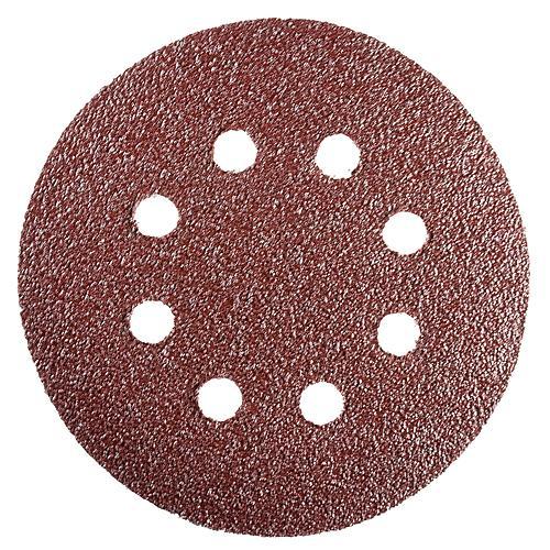 Brusný výsek 125mm s otvory Z 120 se suchým zipem balení 10 kusů Konner TO-08582 0.08 Kg NÁŘADÍ Sklad2 TR243395