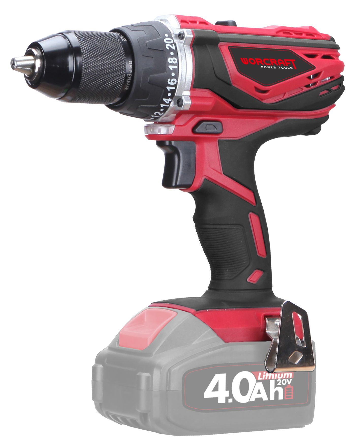 Aku vrtací šroubovák s příklepem 20V Worcraft CHD-S20Li bez baterie a nabíječky 113900 1.8 Kg NÁŘADÍ Sklad2 TR113900