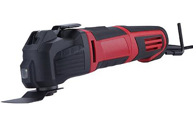 Multifunkční oscilační bruska 300W Worcraft MF-300 s rychloupínáním a LED osvětlením 1.73 Kg NÁŘADÍ Sklad2 TR119176