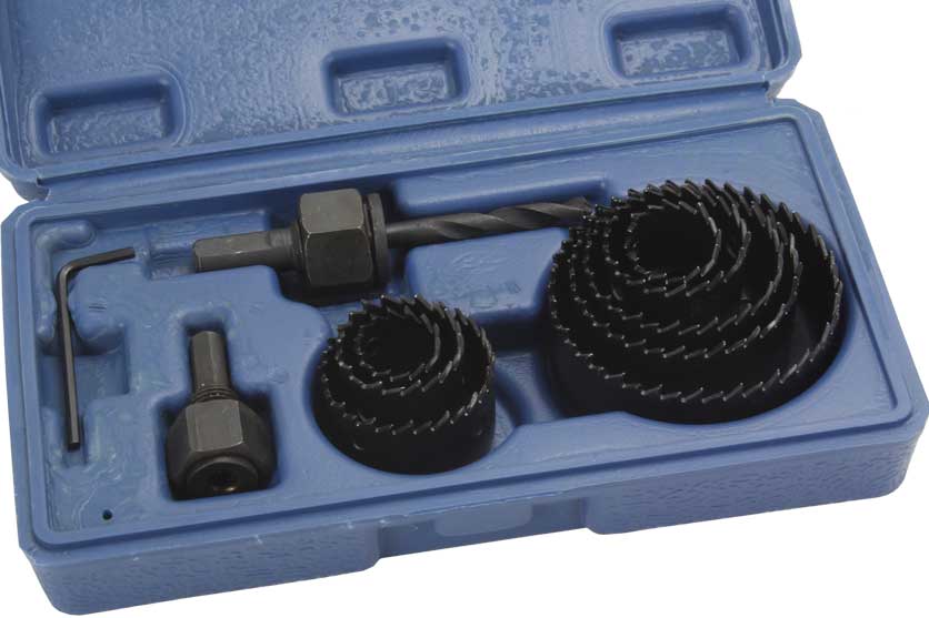 Vrtáky vyřezávací miskové sada 11 dílů 19-64mm Strend Pro 212040 (TO-22570) 0.52 Kg NÁŘADÍ Sklad2 TR212040