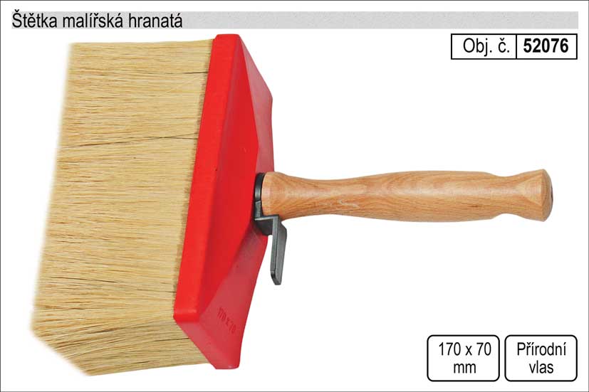 Štětka malířská hranatá 170x70mm 0.279 Kg NÁŘADÍ Sklad2 52076 1