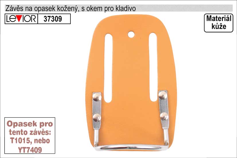 Kapsář kožený s okem na kladivo 0.0765 Kg NÁŘADÍ Sklad2 37309 3