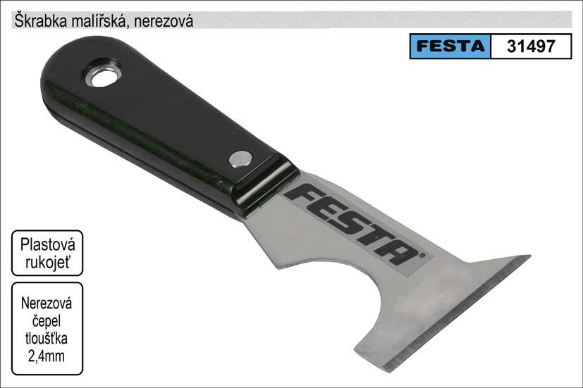 Škrabka malířská  50mm Profi 0.0885 Kg NÁŘADÍ Sklad2 31497